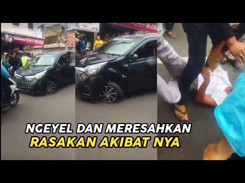 PENGENDARA NGEYEL DAN MERESAHKAN DIJALAN,RASAKAN AKIBAT NYA