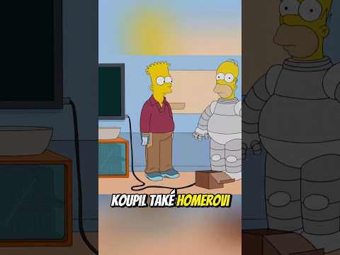 Homer je robot!😂😂 #simpsonovi #cz