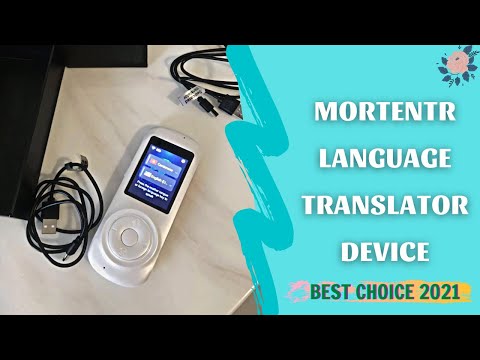 MORTENTR Voice Language Translator Device Review & How To Use | Best Seller Translator Device