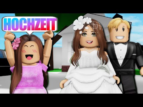 meine Mama HEIRATET 👰🏻💍 in BROOKHAVEN 🏡 Roblox Roleplay Story