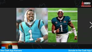 Cam Newton goes off on everybody for his Jalen Hurts take