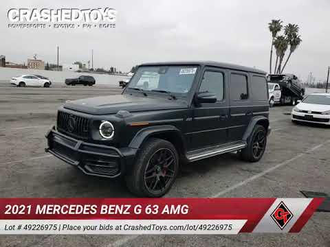 ✅ 2021 Mercedes-Benz G 63 AMG • VIN: W1NYC7HJ2MX422289 • Lot: 49226975. Listed on Copart with 21,848 mi. Free auction sales archive from the USA and detailed vehicle history report at DreamBid. Image 17.