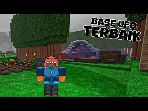 Aku Bangun Base UFO Terbaik Di Game 99 Night In The Forest
