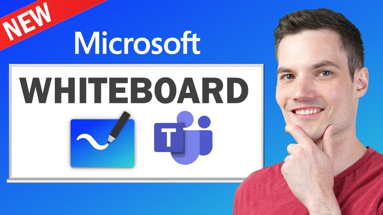 How to use NEW Microsoft Whiteboard - Kevin Stratvert