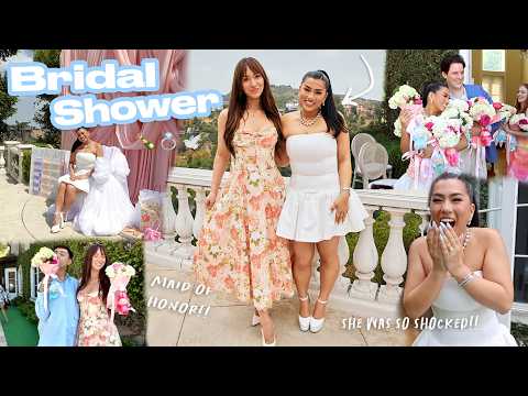 Surprising Remi with her Dream Bridal Shower!!!!