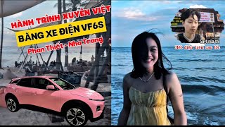 Xuyên Việt Bằng Xe Điện VF6 Cùng Bạn Gái | P1: Phan Thiết -Nha Trang |Jizonguyen