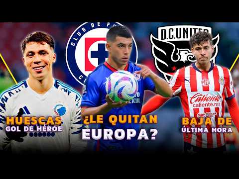 ERIK LIRA RENUEVA CON CRUZ AZUL | BAJA DE ÚLTIMA HORA EN CHIVAS | HUESCAS HACE GOL Y CALIFICA