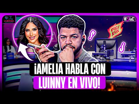 LLAMADA DE AMELIA ALCANTARA EN VIVO AL SHOW DE LUINNY TRAS SUSPENSIÓN DE SIN FILTRO