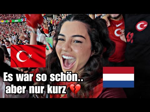 Ich dachte wir gewinnen..🥲Stadion Vlog Türkiye vs Niederlande