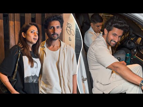 Bandra Bliss: Sargun Mehta & Ravi Dubey Clicked Hand-In-Hand Post Dinner Date | Cutest Couple
