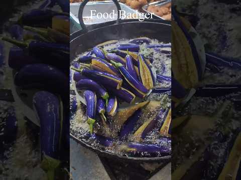 Vankayya bajji #foodbadger #reels #shorts