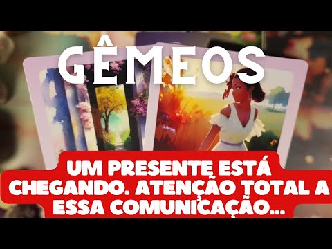 GÊMEOS ♊💎 UM PRESENTE ESTÁ CHEGANDO 😱✨🤞🌟😮😮🤍🤍🤍