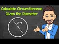 Calculating Circle Circumference from Diameter