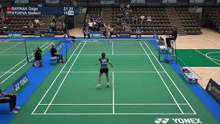 Match point - Ozge Bayrak vs Stefani Stoeva - WS, Final - Italian Open 2025