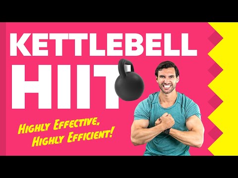 Fast & Effective Kettlebell HIIT Workout (3 Exercises - 1 Kettlebell)