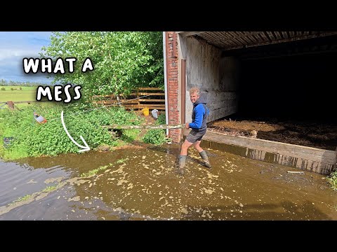 A burst pipes causes a major problem!