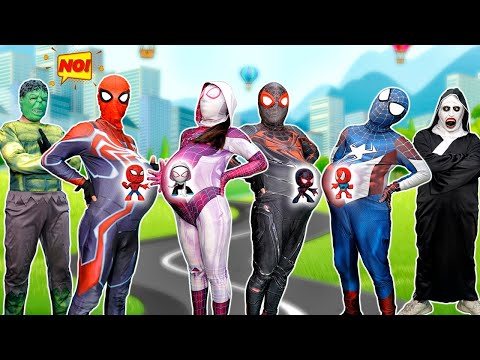 Top New Pro 5 SUPERHERO in 1 House ?? || What happened to Spider-man??? Epic Superhero Adventure!