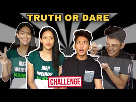 TRUTH AND DARE CHALLENGE 😝 || w/ Sister || Akash Thapa