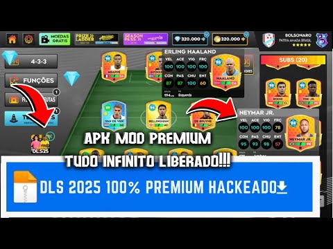 Como Ter Dinheiro Infinito no DREAM LEAGUE SOCCER 25!!! - DLS 2025!