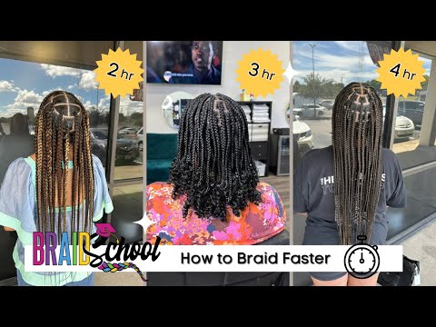 How to a Braid Faster 💨 | Braid School 📚