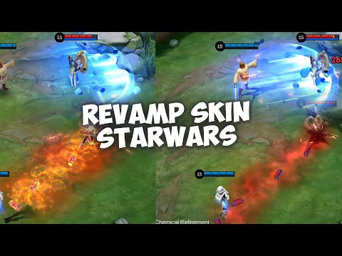 4 SKIN STARWARS INI BAKAL REVAMP EFEK SKILLNYA JADIS SEBAGUS INI - MOBILE LEGENDS