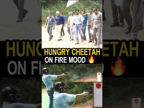 Hungry Cheetah On Fire Mood🥵 🔥#PawanKalyan Firing Range Near Nulakapeta Tadepalli #Shorts