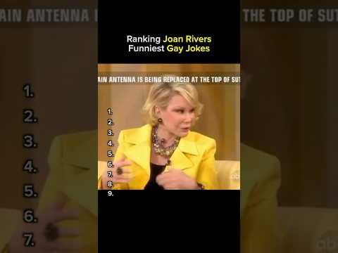 Ranking Funniest Joan Rivers Moments ๐