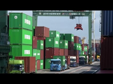 YouTube video thumbnail: Japan's Exports log Biggest Drop in 4 Years Amid US Tariff Impact