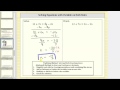 Solving Linear Equations Concepts