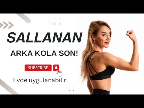 Kol sarkmasına son! Sadece 5 dakika... #arkakol #triceps #incekollar