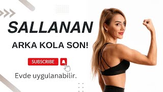 Kol sarkmasına son! Sadece 5 dakika... #arkakol #triceps #incekollar