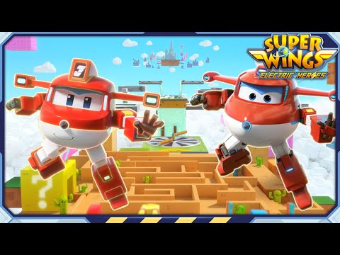 [SUPERWINGS8] Alice in Pixel-Land | Superwings Electric Heroes | S8 EP28