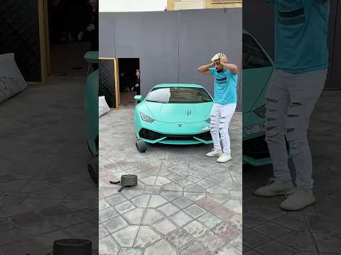Lamborghini Scratch Prank! #shorts