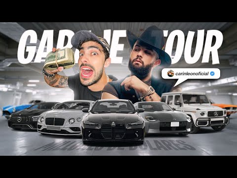 Conoce TODOS LOS AUTOS de Carin Leon! Garage Tour