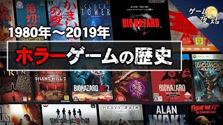 【ゲームの歴史】ホラーゲームの歴史 1980年～2019年【第223回-ゲーム夜話】