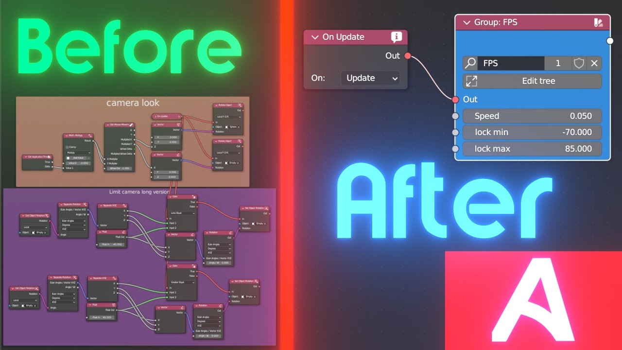 Node grouping is changing Armory 3D FOREVER