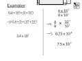 Operations with Scientific Notation: Addition, Subtraction, Multiplication, and Division