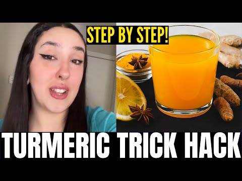 TURMERIC HACK - ((STEP BY STEP!)) - TURMERIC RECIPE - TURMERIC HACK FOR WEIGHT LOSS - TURMERIC TRICK