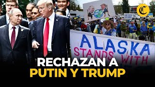 Manifestantes protestan contra cumbre entre Trump y Putin en Alaska | El Comercio