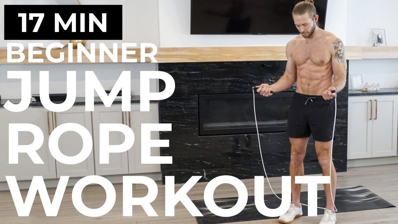 17 MIN BEGINNER JUMP ROPE WORKOUT HIIT JUMP ROPE WORKOUT FOR BEGINNER - TIFF x DAN