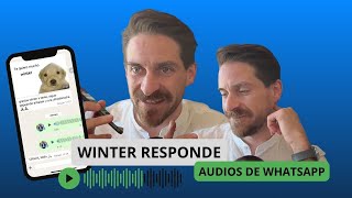 📲 Gonzalo Winter reacciona a audios de WhatsApp