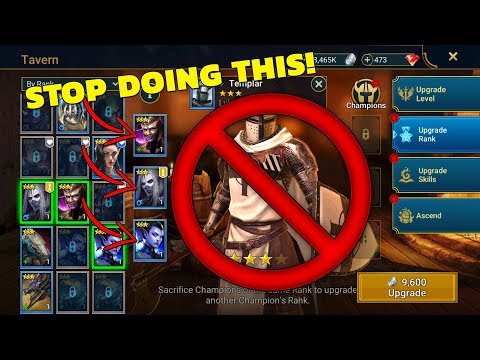 Raid: How To (Properly) Rank Up Your Champs