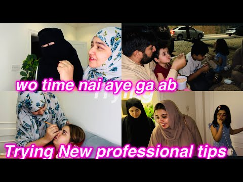 wo time nai aye ga ab | Trying New Professional tips | salma yaseen vlogs