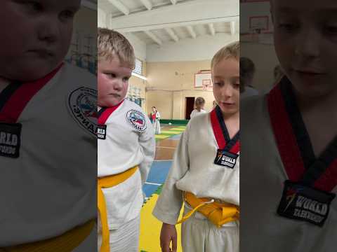 Это все пустяки 😊 #тхэквондо #taekwondo #дети
