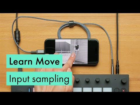 Ableton Move Tutorial: Using Move's Audio Input to Record Samples