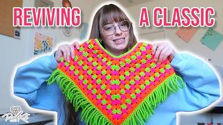 Are Ponchos Making A Comeback?? | PassioKnit Vlog