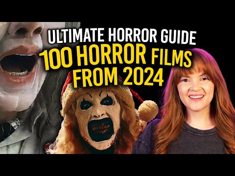 100 HORROR FILMS FROM 2024 | THE ULTIMATE HORROR GUIDE | Spookyastronauts