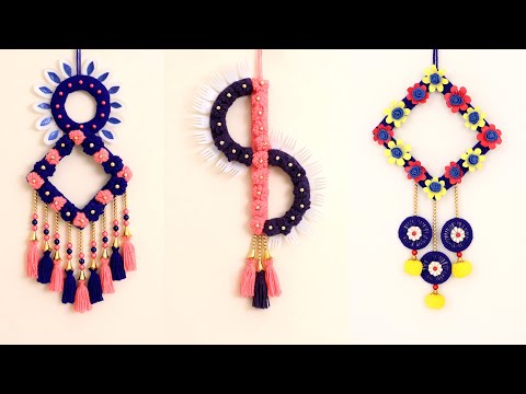 Easy Diwali Wall Hanging Craft Idea!!... DIY ROOM DECOR!! Diwali Decor Ideas