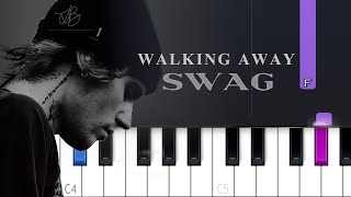 Justin Bieber -WALKING AWAY  | Piano Tutorial