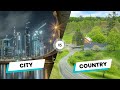 City vs. Countryside Living Choices